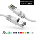 Bestlink Netware CAT5E Shielded (FTP) Ethernet Network Booted Cable- 150Ft- White 100612WT